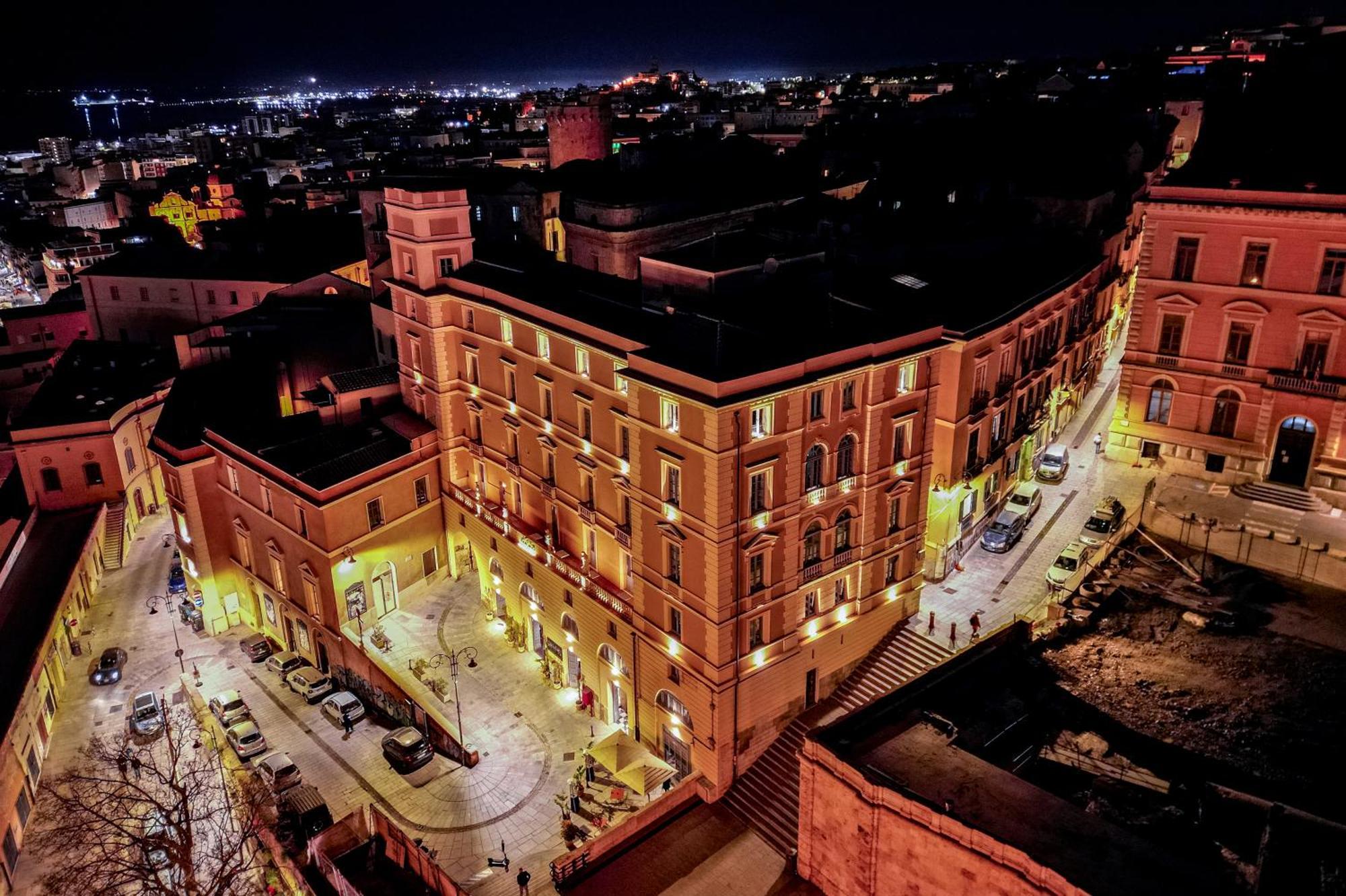 Palazzo Boyl 1840 Hotel Cagliari Eksteriør billede